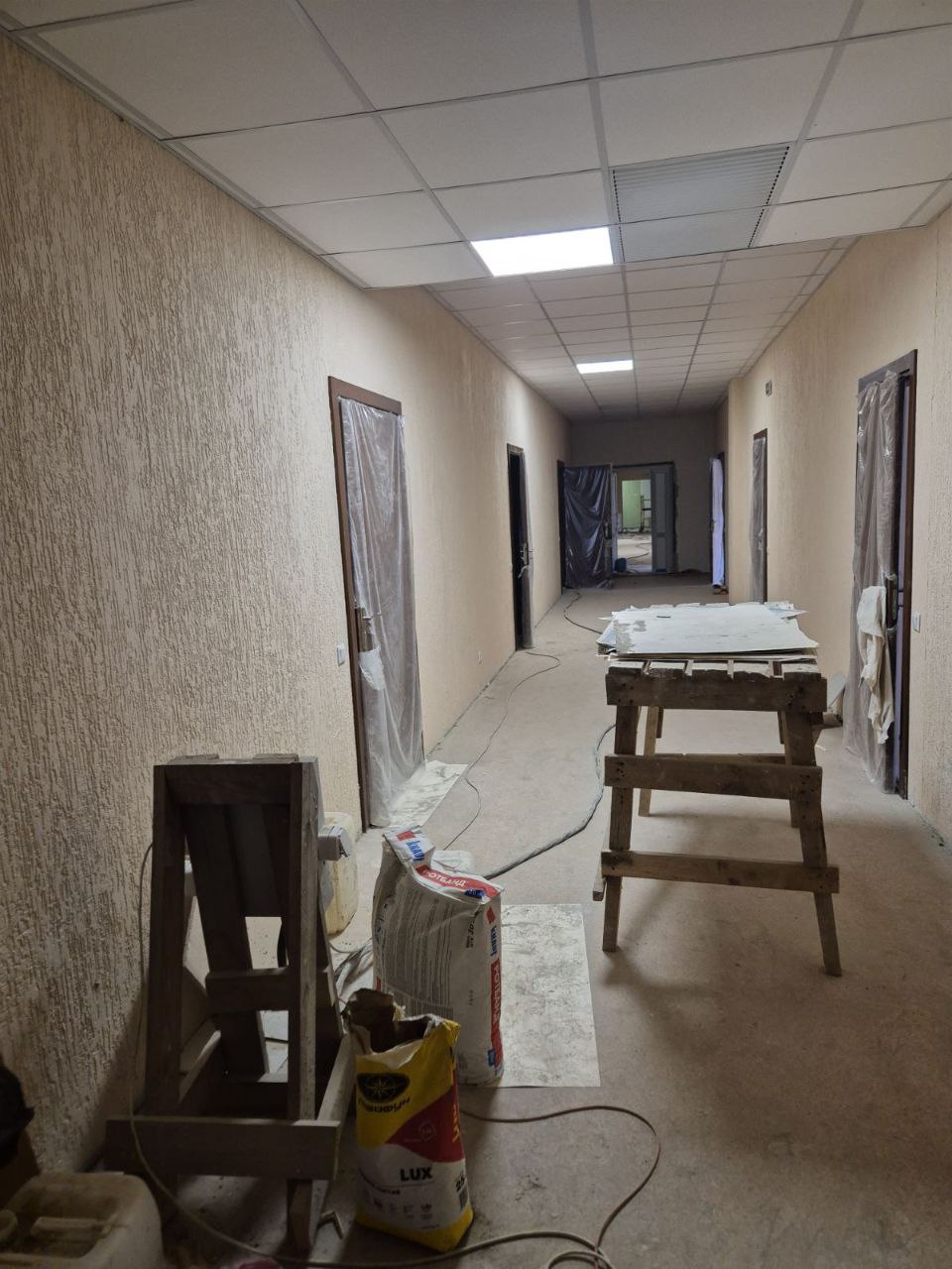 Внутренняя отделка коридора